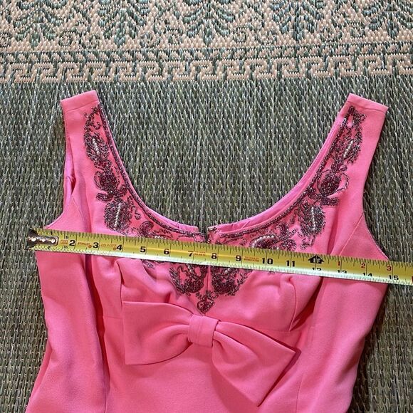 Stunning Vintage Pink Party Dress - Picture 13 of 14